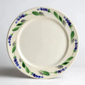 Hand Painted Lavender Ceramic Dinner Plate