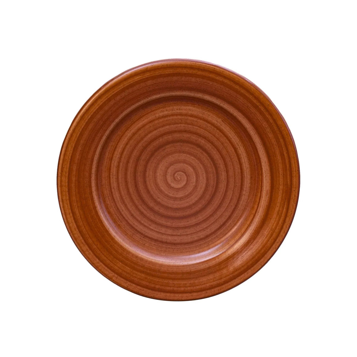 Vintage Swept Terracotta Ceramic Dinnerware Set